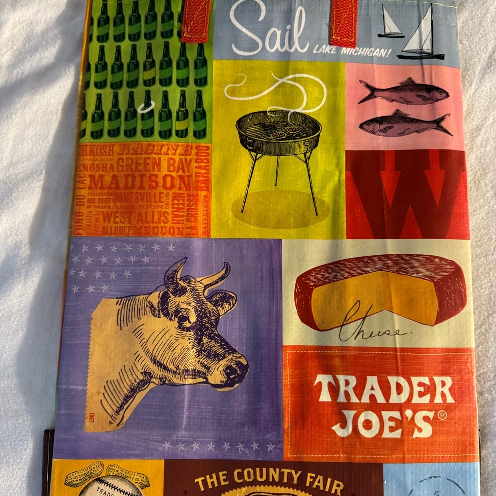 Trader Joe’s Mystery Pack Reusable Bag- 
Wisconsin